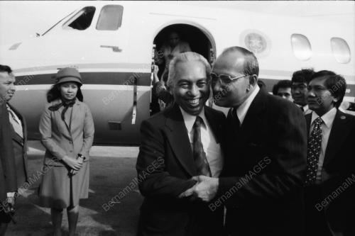THE ARRIVAL OF ADAM MALIK