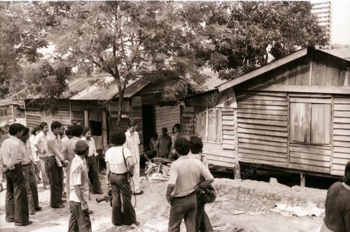 DESTRUCTION OF SQUATTER