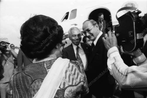 THE ARRIVAL OF ADAM MALIK