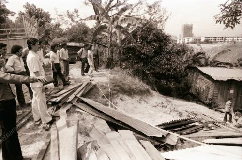 DESTRUCTION OF SQUATTER