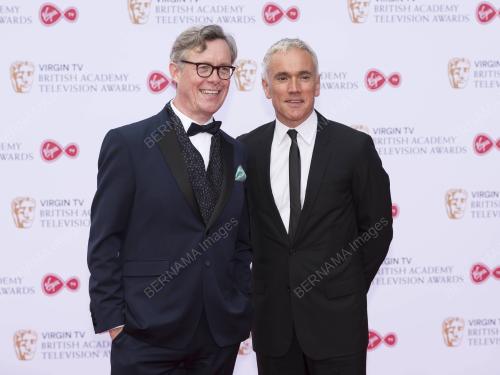 Ben Miles and Alex Jennings attend the Virgin TV British Academy Television Awards at Royal Festival Hall. London, UK. 14/05/2017