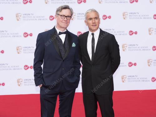 Ben Miles and Alex Jennings attend the Virgin TV British Academy Television Awards at Royal Festival Hall. London, UK. 14/05/2017
