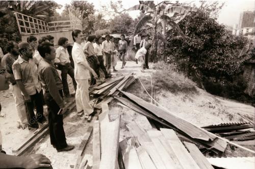 DESTRUCTION OF SQUATTER