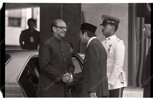 ARRIVAL OF INDIA'S PM AND YUGOSLAVIA'S PRESIDENT