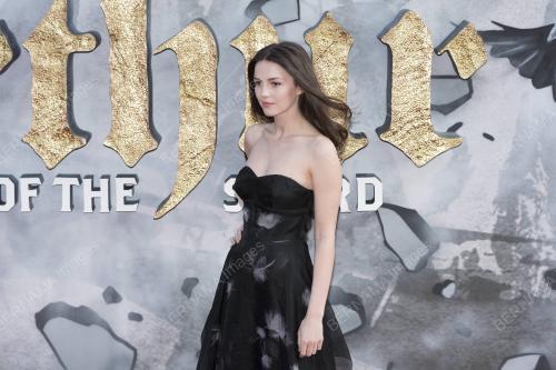 Ella Hunt attends The European Premiere of KING ARTHUR The Legend of the Sword. London, UK. 10/05/2017