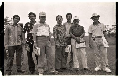 GHAFAR BABA HADIRI PERTANDINGAN GOLF