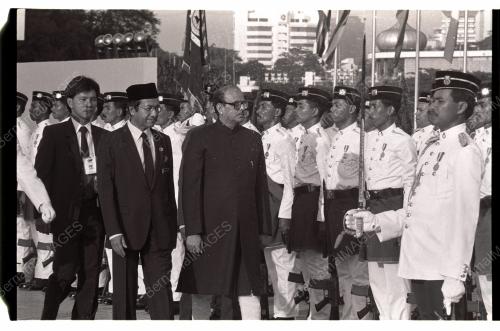 ARRIVAL OF INDIA'S PM AND YUGOSLAVIA'S PRESIDENT