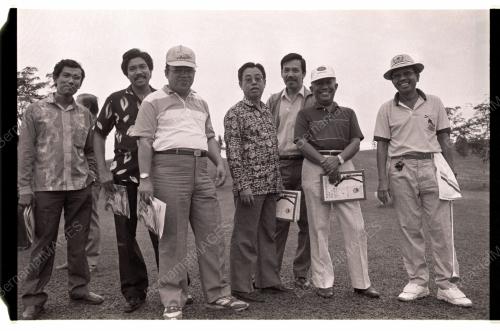 GHAFAR BABA HADIRI PERTANDINGAN GOLF