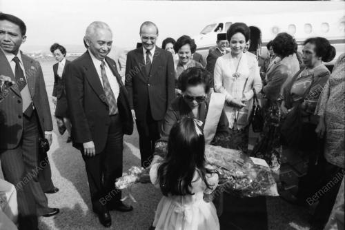 THE ARRIVAL OF ADAM MALIK