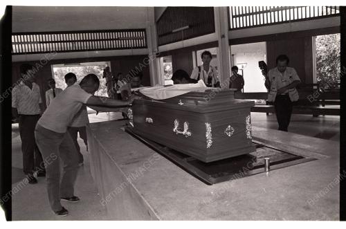 DADAH TRAFFICKER CREMATED