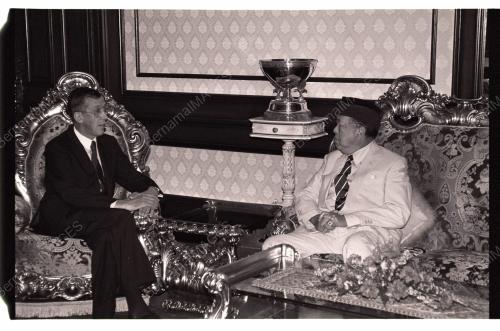 SULTAN SELANGOR MENERIMA KUNJUNGAN DUTA HOLLAND