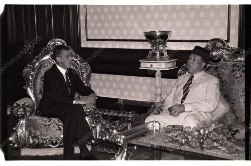 SULTAN SELANGOR MENERIMA KUNJUNGAN DUTA HOLLAND