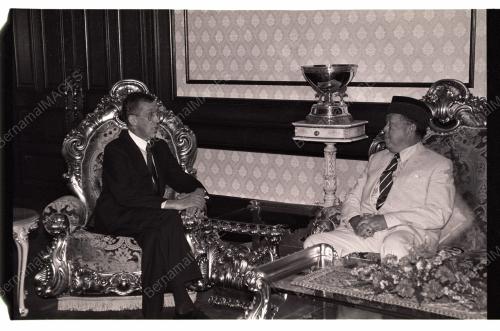 SULTAN SELANGOR MENERIMA KUNJUNGAN DUTA HOLLAND