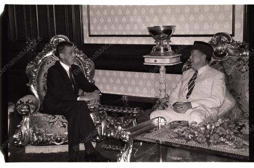 SULTAN SELANGOR MENERIMA KUNJUNGAN DUTA HOLLAND