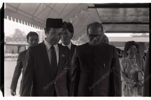 ARRIVAL OF INDIA'S PM AND YUGOSLAVIA'S PRESIDENT