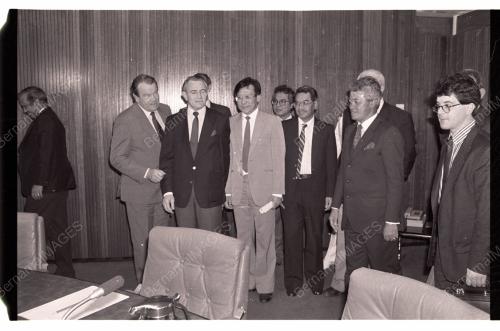 FRENCH MP MEETS THEIR COUNTERPART