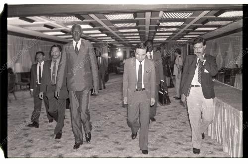 ARRIVAL OF PRESIDENT SENEGAL