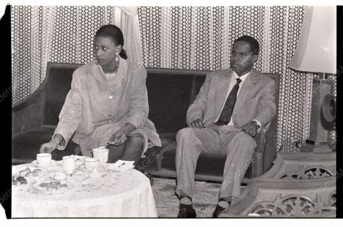ARRIVAL OF PRESIDENT SENEGAL