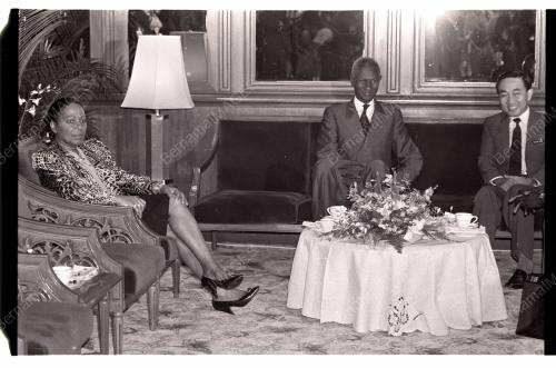 ARRIVAL OF PRESIDENT SENEGAL
