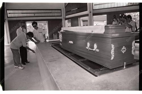 DADAH TRAFFICKER CREMATED
