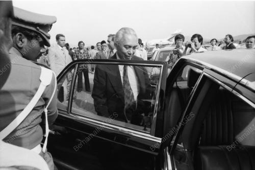 THE ARRIVAL OF ADAM MALIK