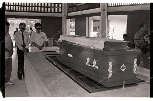 DADAH TRAFFICKER CREMATED