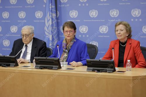 Presser by The Elders at United Nations