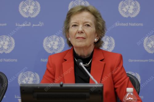 Presser by The Elders at United Nations