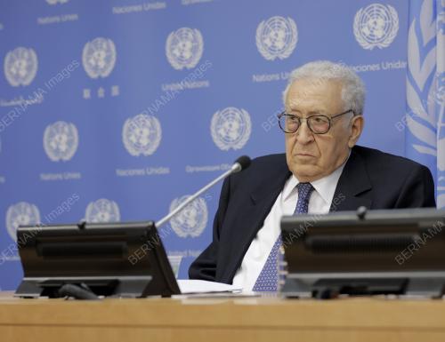 Presser by The Elders at United Nations