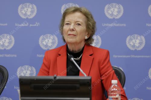 Presser by The Elders at United Nations