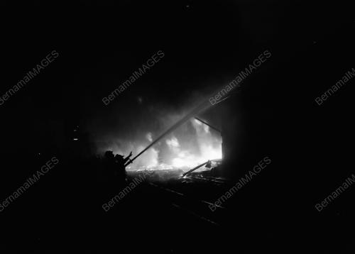 KEBAKARAN GUDANG KERETAPI