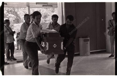 DADAH TRAFFICKER CREMATED