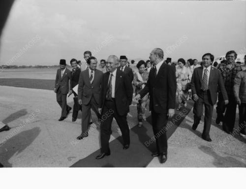 THE ARRIVAL OF ADAM MALIK