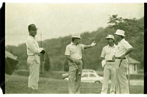 GHAFAR BABA HADIRI PERTANDINGAN GOLF