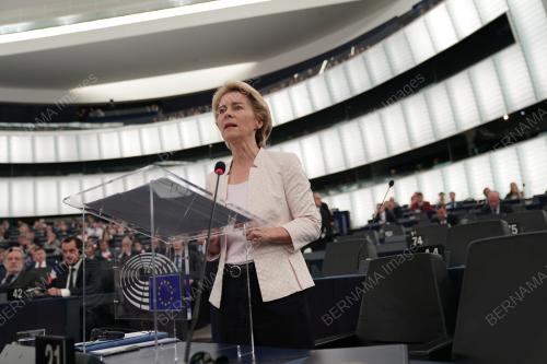EU Commision President election in Strasbourg