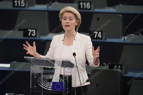EU Commision President election in Strasbourg