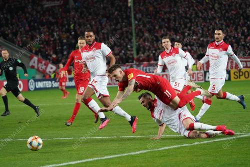 Germany DFB Cup - 1. FC Kaiserslautern vs Fortuna Duesseldorf