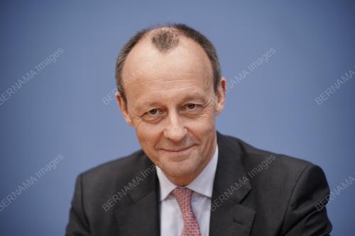 Friedrich Merz press conference in Berlin