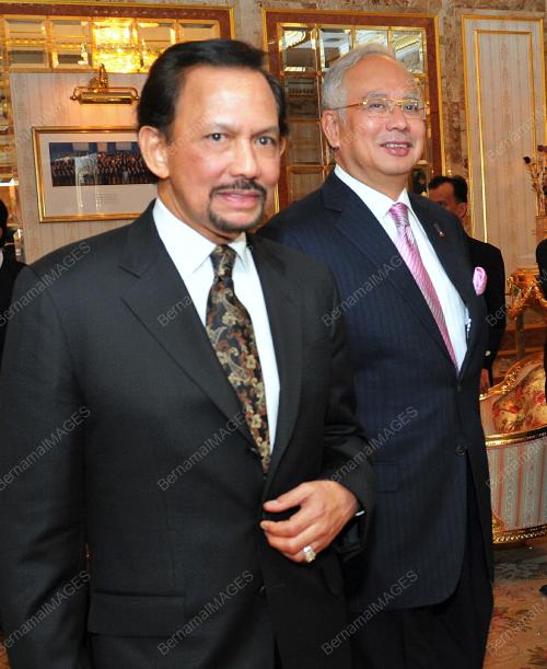LAWATAN PM BRUNEI