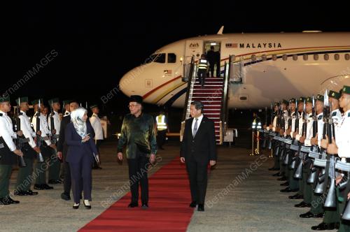 DATUK SERI ANWAR IBRAHIM LAWAT BRUNEI.