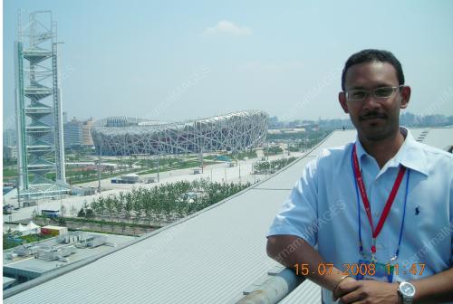 MALAYSIAN BROADCAST ENGINEER FOR BEIJING OLYMPICS