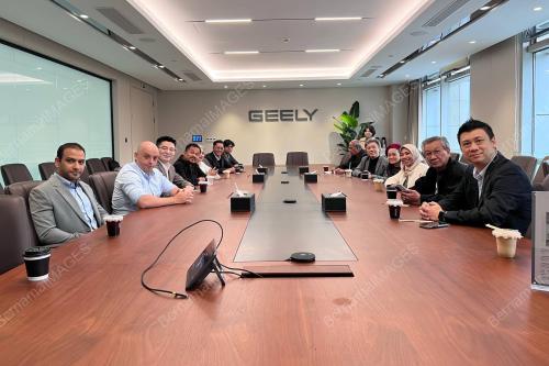 DELEGASI MEDIA MALAYSIA LAWAT ZHEJIANG GEELY