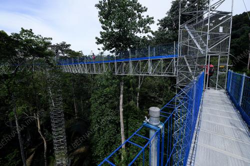 FOREST SKYWALK FRIM DIBUKA SEMULA UNTUK PENGUNJUNG