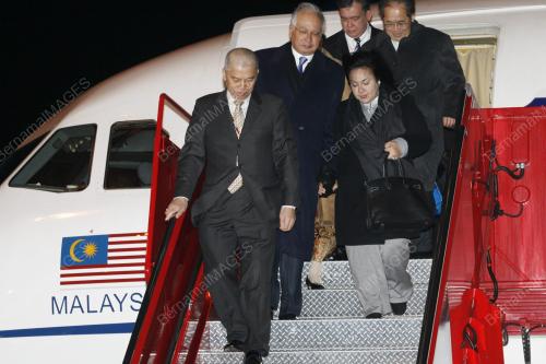 NAJIB TUN RAZAK ARRIVE FOR COP 15