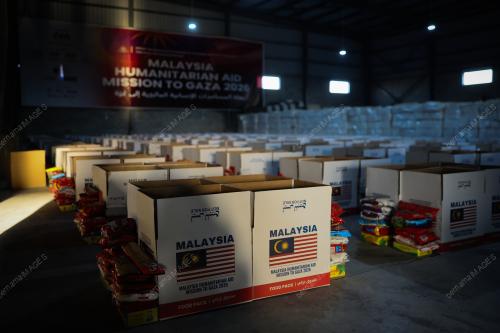 MISI BANTUAN KEMANUSIAAN 30 KONTENA MALAYSIA KE GAZA