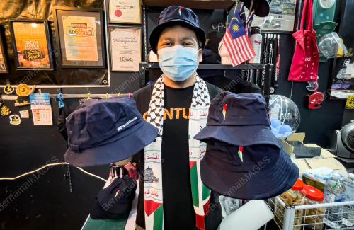 WARGA IPOH LONTAR SEMANGAT SOLIDARITI PALESTIN