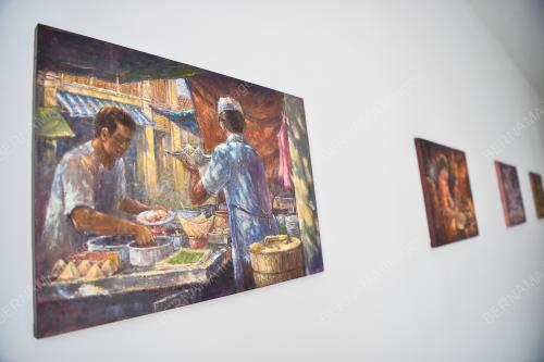 KOLEKSI LUKISAN COLOUR OF TASTE SEMPENA HARI MALAYSIA