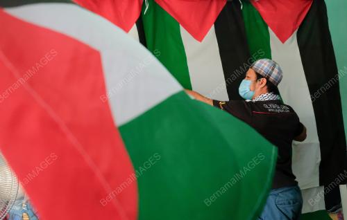 WARGA IPOH LONTAR SEMANGAT SOLIDARITI PALESTIN