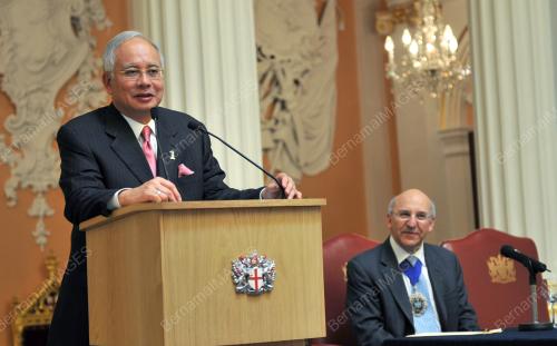 LAWATAN PERDANA MENTERI KE LONDON