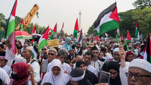 PERHIMPUNAN SOLIDARITI PALESTIN DI JAKARTA